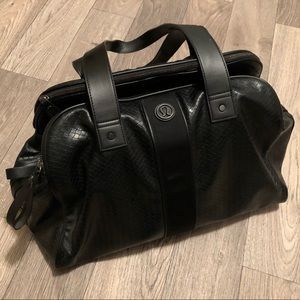 Lululemon Two Times A Yogi Gym Bag Black